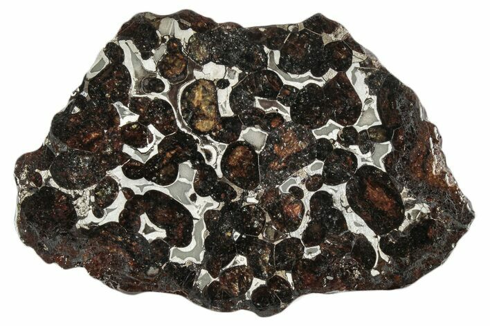 Sericho Pallasite Meteorite ( g) Slice - Kenya #346473